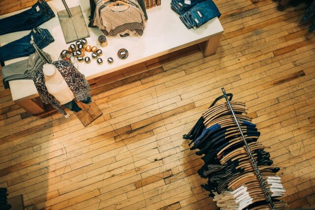 agencement de boutique