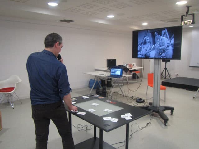 Atelier "Mashup table" et montage vidéo