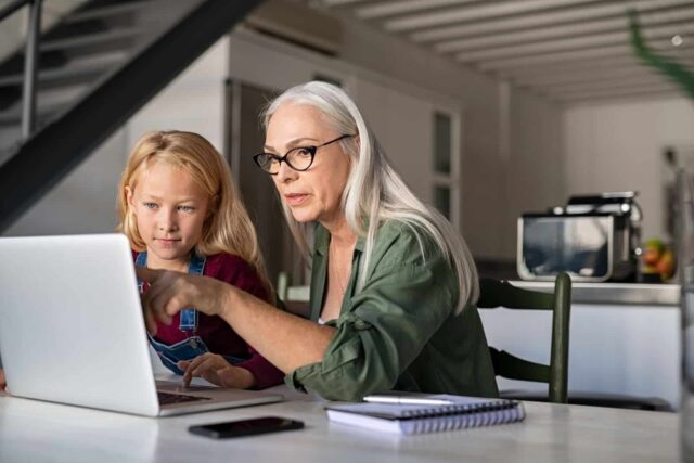 pension réversion indépendants enfants