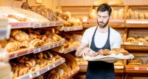 Un boulanger qui a réussi la lettre de motivation